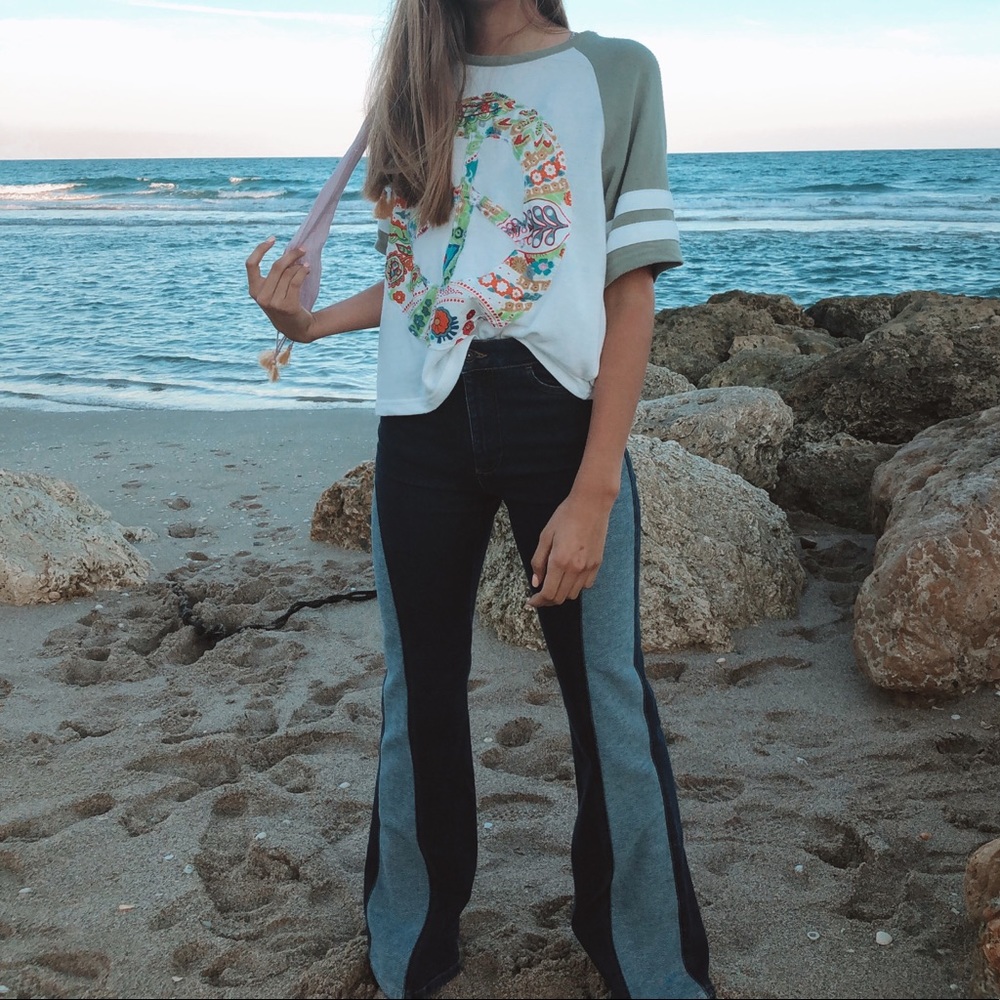 Free people flare jeans